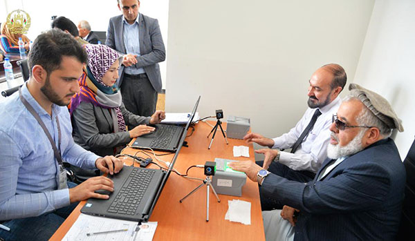 BIOMETRIC Process and Data Recording of Civil Services Employees Begins in the Ministry of Justice